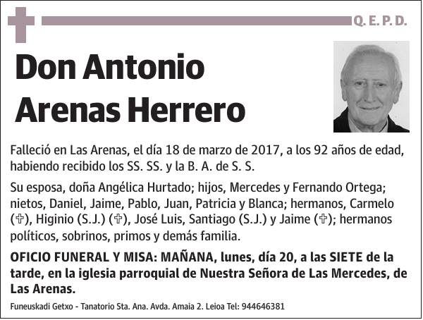 Antonio Arenas Herrero