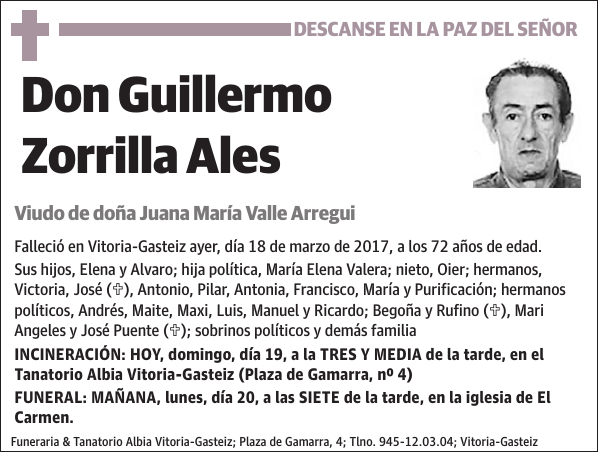 Guillermo Zorrilla Ales