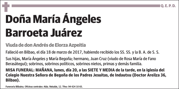 María Ángeles Barroeta Juárez