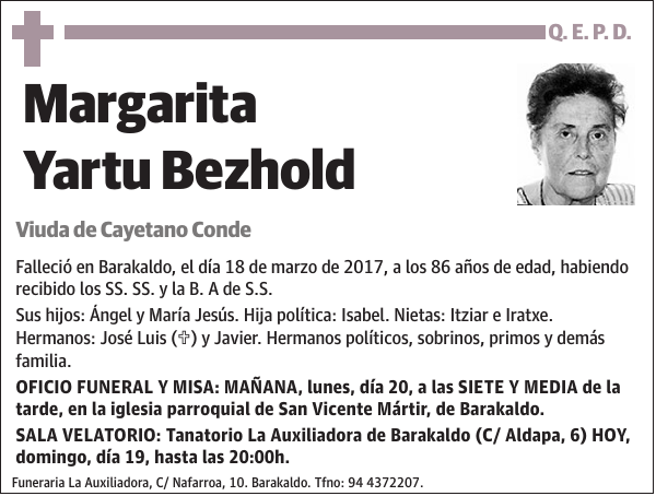 Margarita Yartu Bezhold