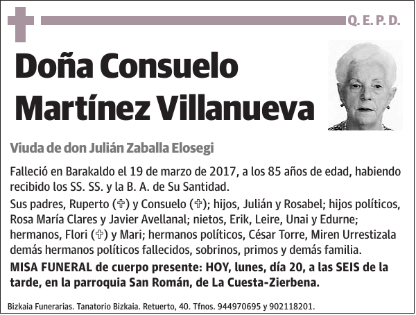 Consuelo Martínez Villanueva