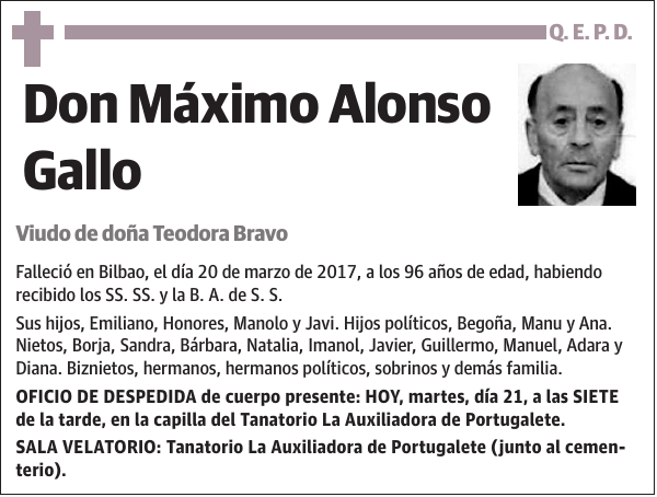 Máximo Alonso Gallo