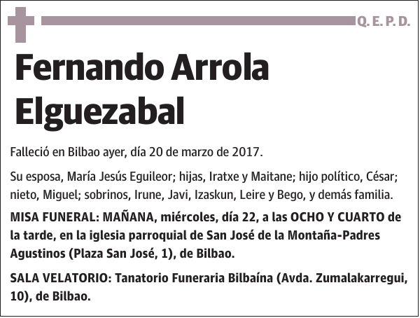 Fernando Arrola Elguezabal