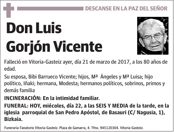 Luis Gorjón Vicente