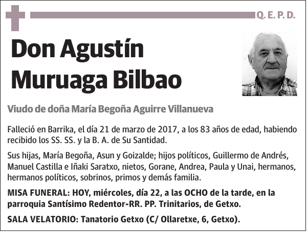 Agustín Muruaga Bilbao