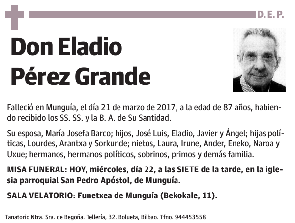 Eladio Pérez Grande