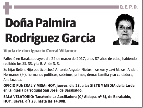Palmira Rodríguez García