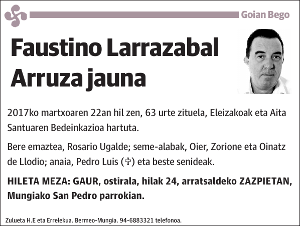 Faustino Larrazabal Arruza