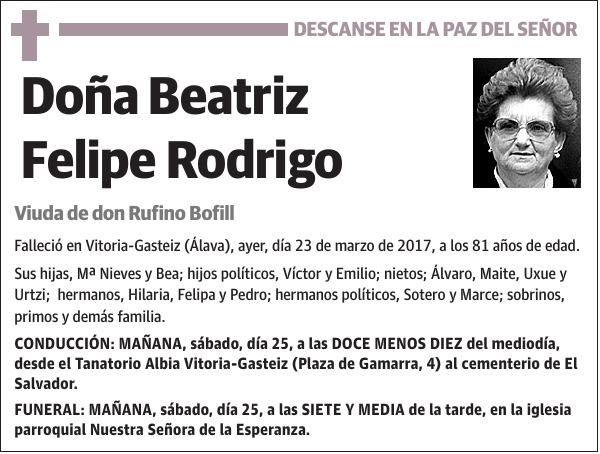 Beatriz Felipe Rodrigo