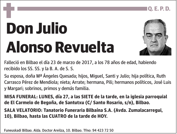 Julio Alonso Revuelta