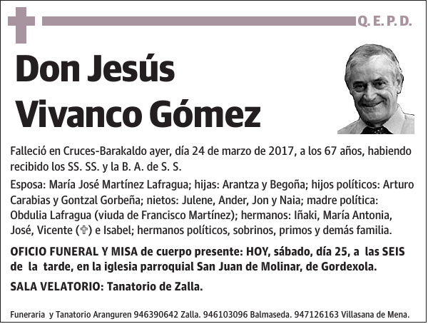 Jesús Vivanco Gómez