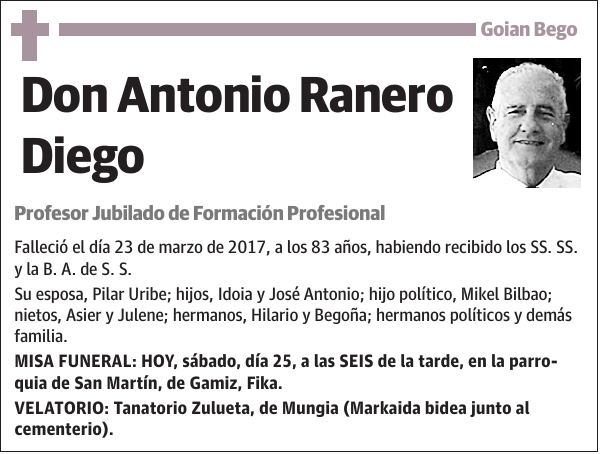 Antonio Ranero Diego