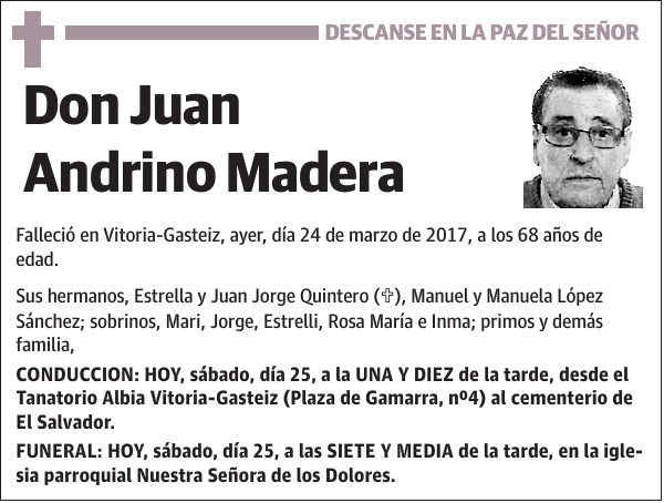 Juan Andrino Madera