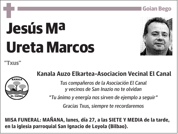 Jesús Mª Ureta Marcos