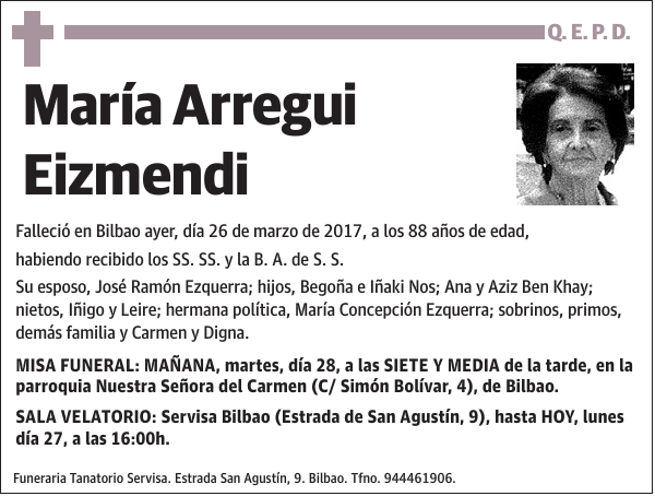 María Arregui Eizmendi