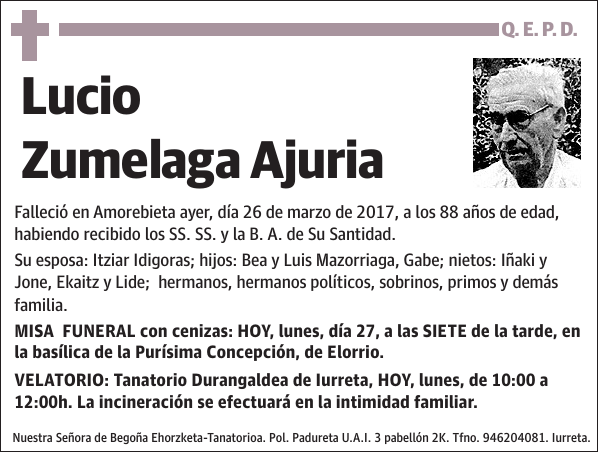 Lucio Zumelaga Ajuria