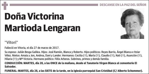 Victorina Martioda Lengaran