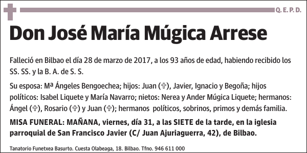 José María Múgica Arrese