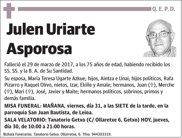 Julen Uriarte Asporosa