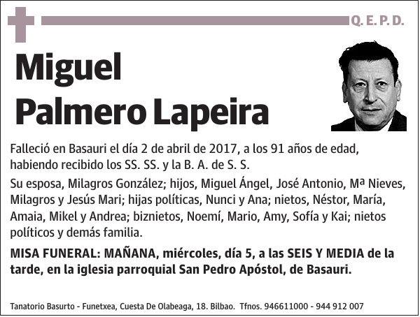 Miguel Palmero Lapeira