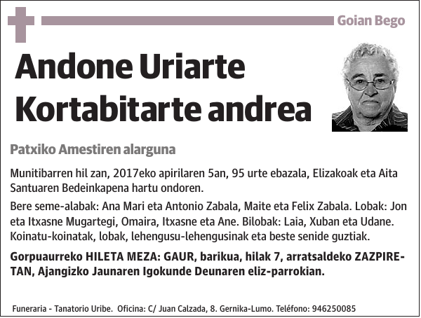 Andone Uriarte Kortabitarte