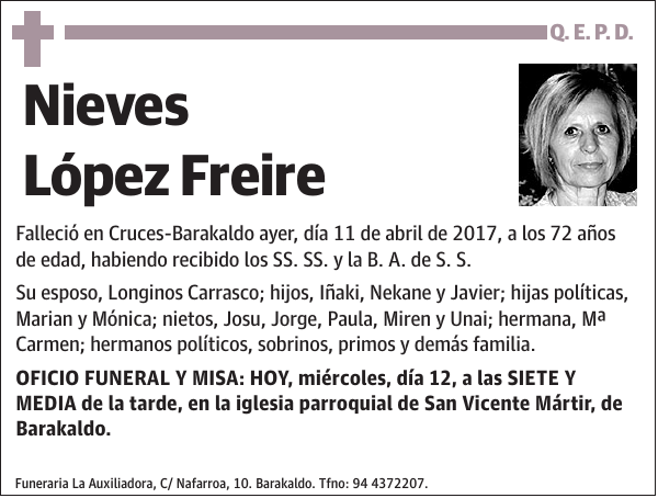 Nieves López Freire