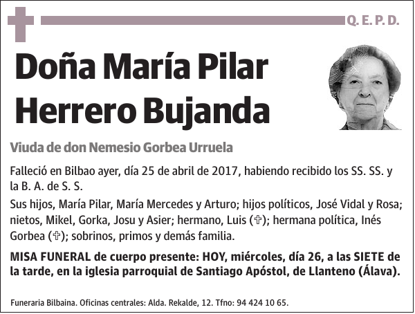 María Pilar Herrero Bujanda