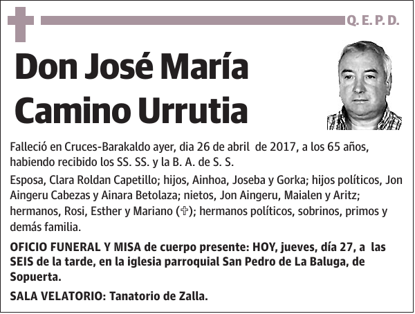 José María Camino Urrutia