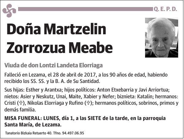 Martzelin Zorrozua Meabe