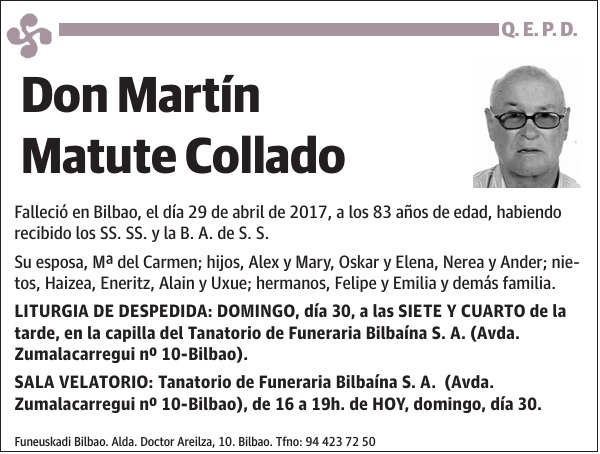 Martín Matute Collado