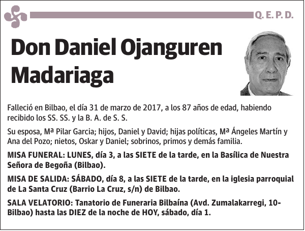 Daniel Ojanguren Madariaga