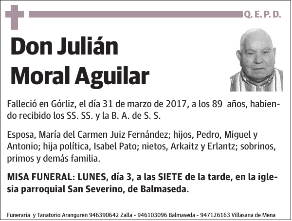 Julián Moral Aguilar