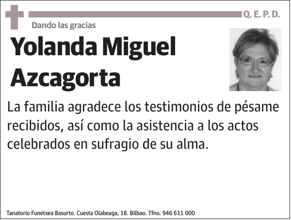 Yolanda Miguel Azcagorta