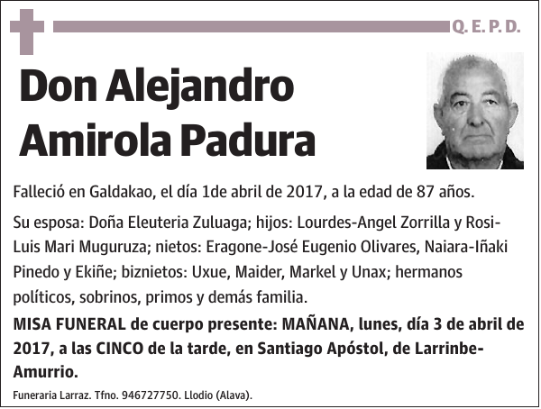 Alejandro Amirola Padura