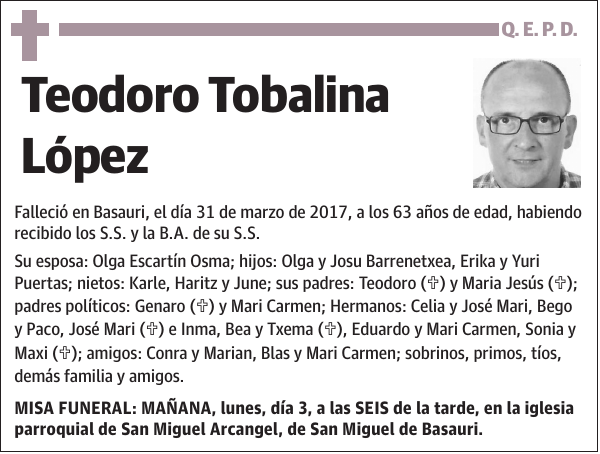 Teodoro Tobalina López