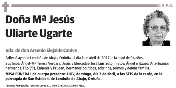 Mª Jesús Uliarte Ugarte