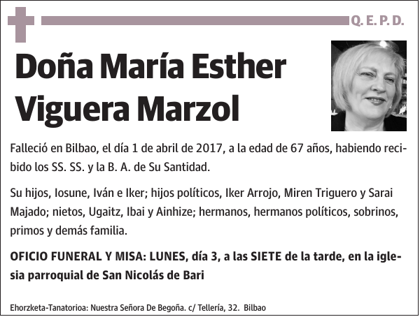 María Esther Viguera Marzol