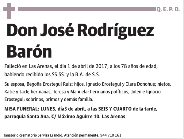 José Rodríguez Barón