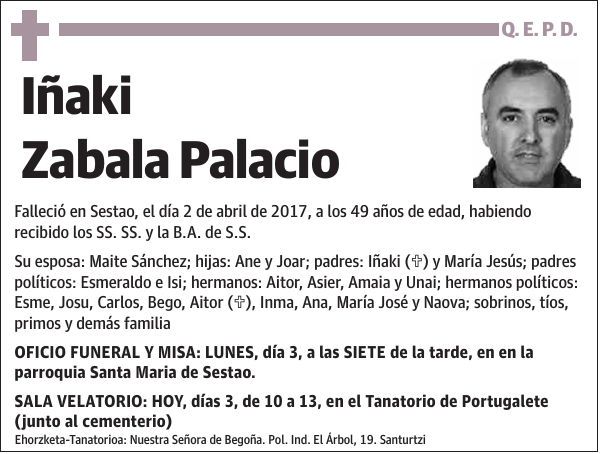 Iñaki Zabala Palacio