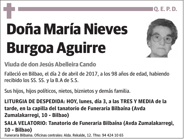 María Nieves Burgoa Aguirre