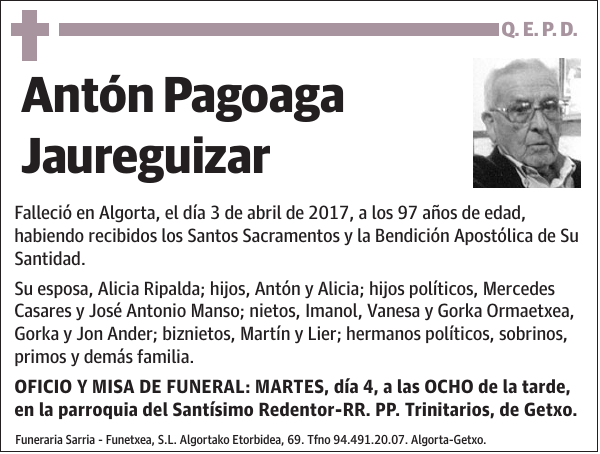 Antón Pagoaga Jaureguizar