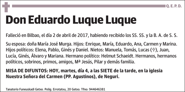 Eduardo Luque Luque