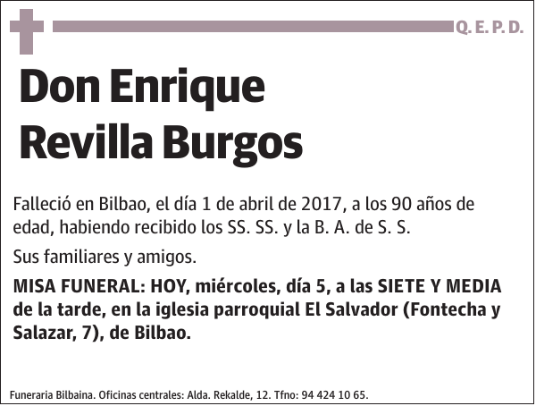 Enrique Revilla Burgos