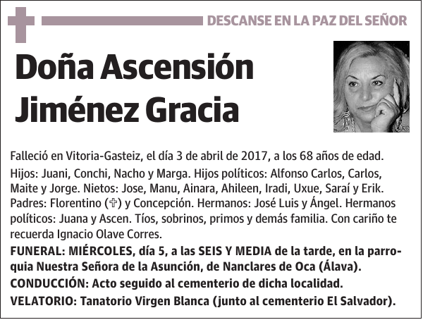 Ascensión Jiménez Gracia