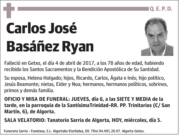 Carlos José Basáñez Ryan