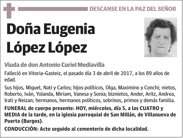 Eugenia López López