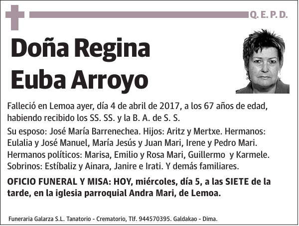 Regina Euba Arroyo