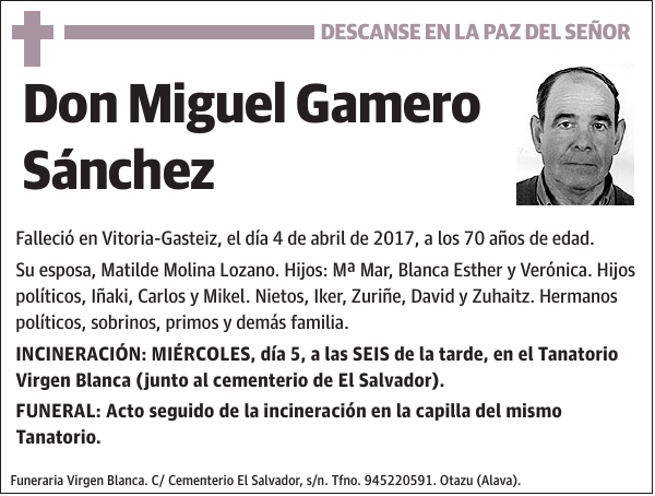 Miguel Gamero Sánchez