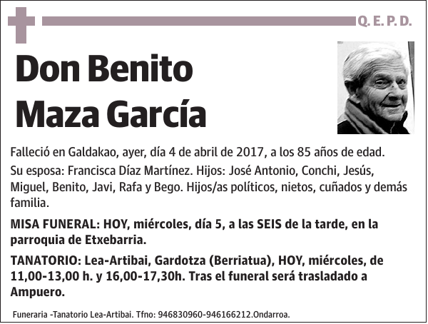 Benito Maza García