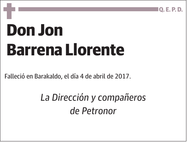 Jon Barrena Llorente